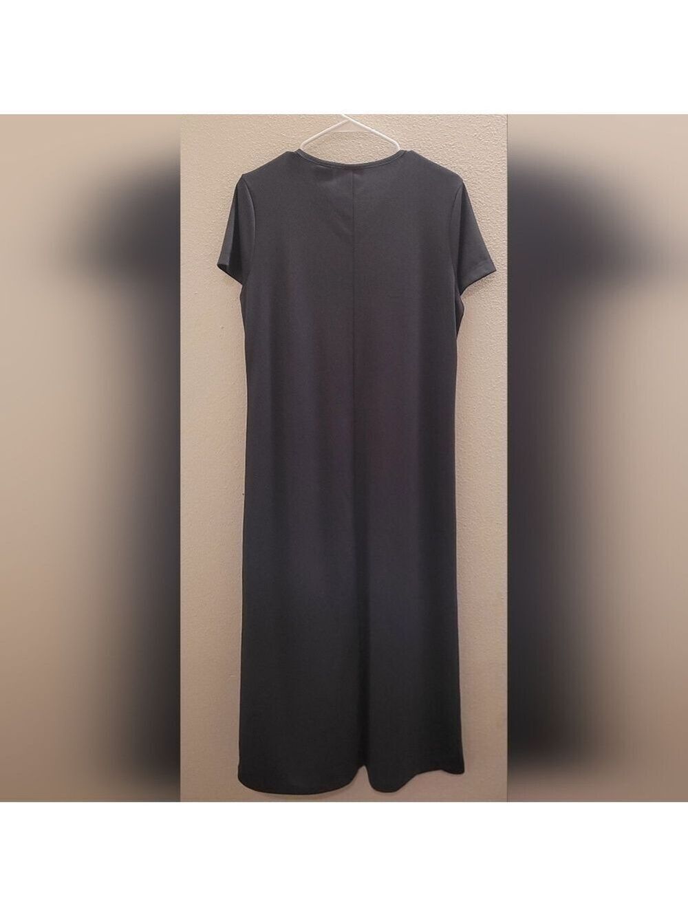 Kathie Lee Collection Charcoal Dress Sz Medium - Picture 2 of 3